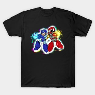 Rockman and protoman T-Shirt